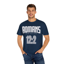 Load image into Gallery viewer, Romans 12:2 Unisex Garment-Dyed T-Shirt - Soft &amp; Stylish Casual Wear
